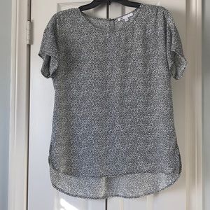 DR2 Black Spotted Blouse